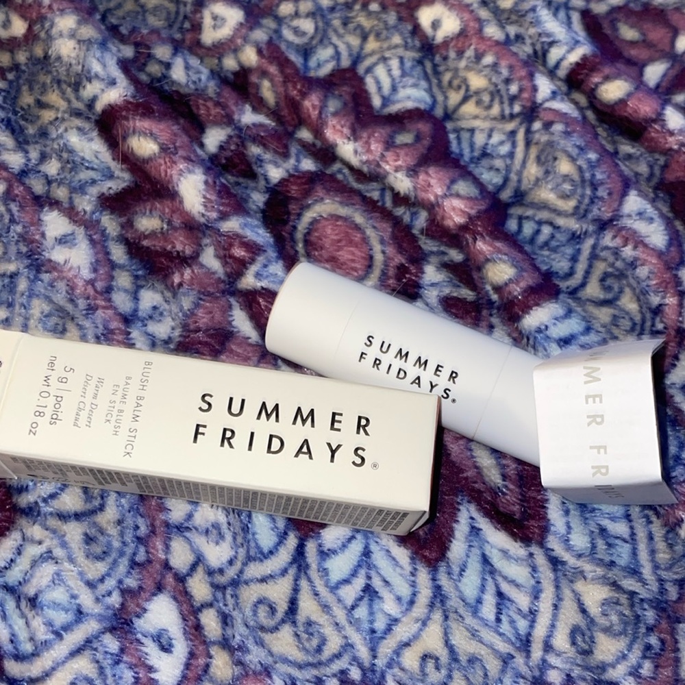 Summer Fridays blush balm stick